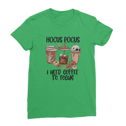 HOCUS POCUS -COFFEE DESIGN Classic Women's T-Shirt - DirectlyPersonalised