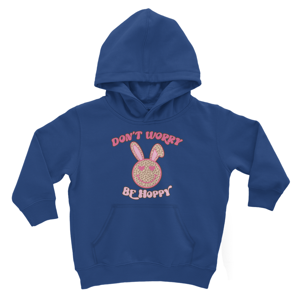 Don't worry be 'happy' Classic Kids Hoodie - DirectlyPersonalised