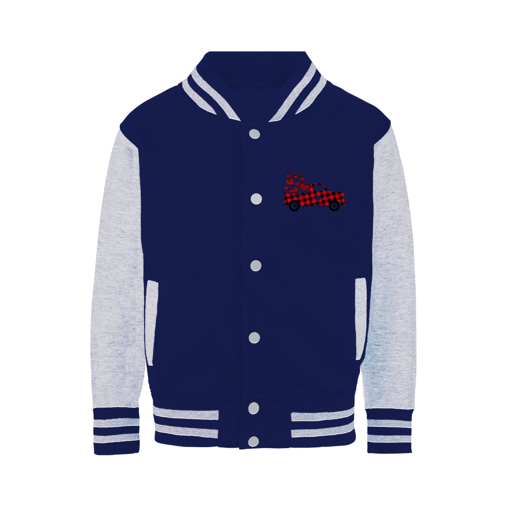 Love Truck Varsity Jacket - DirectlyPersonalised