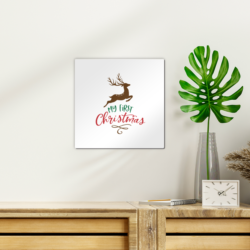 My First Christmas Colour Wall Tile - DirectlyPersonalised