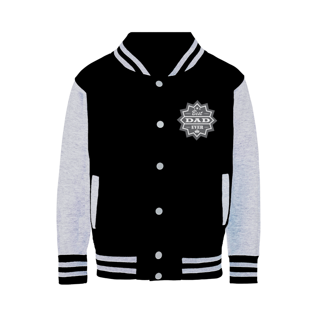 Best Dad Ever Varsity Jacket - DirectlyPersonalised