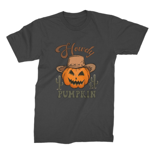HOWDY PUMPKIN Premium Jersey Men's T-Shirt - DirectlyPersonalised