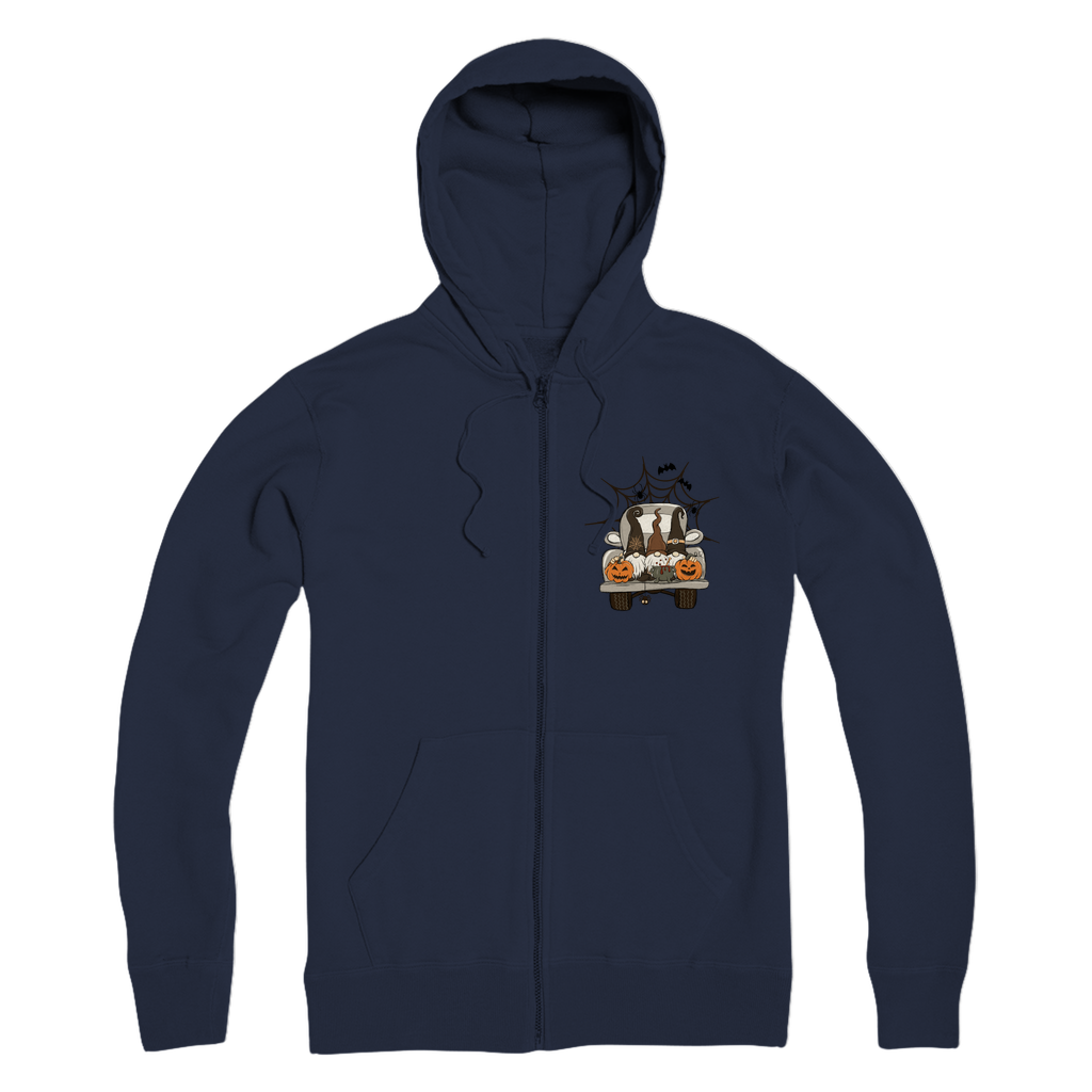 LETS GET SPOOKY Premium Adult Zip Hoodie - DirectlyPersonalised