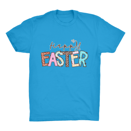 Happy Easter Organic Adult T-Shirt - DirectlyPersonalised