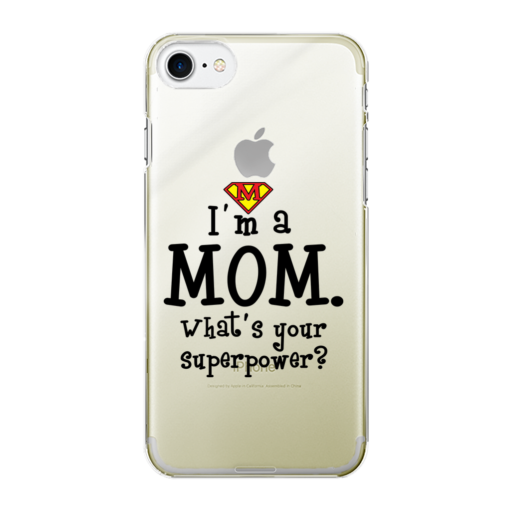 Mothers day Back Printed Transparent Hard Phone Case - DirectlyPersonalised