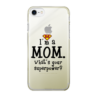 Mothers day Back Printed Transparent Hard Phone Case - DirectlyPersonalised