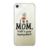 Mothers day Back Printed Transparent Hard Phone Case