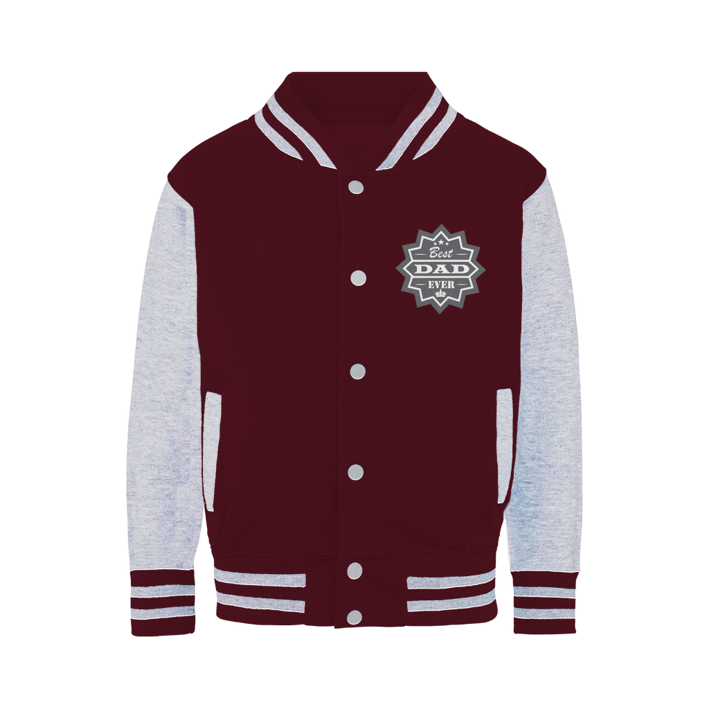 Best Dad Ever Varsity Jacket - DirectlyPersonalised
