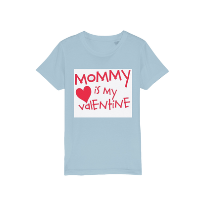 Mummys Valentine Organic Jersey Kids T-Shirt - DirectlyPersonalised