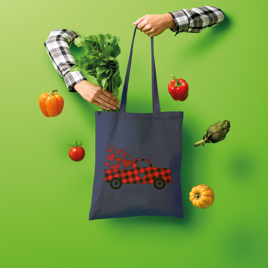 Love Truck Shopper Tote Bag - DirectlyPersonalised