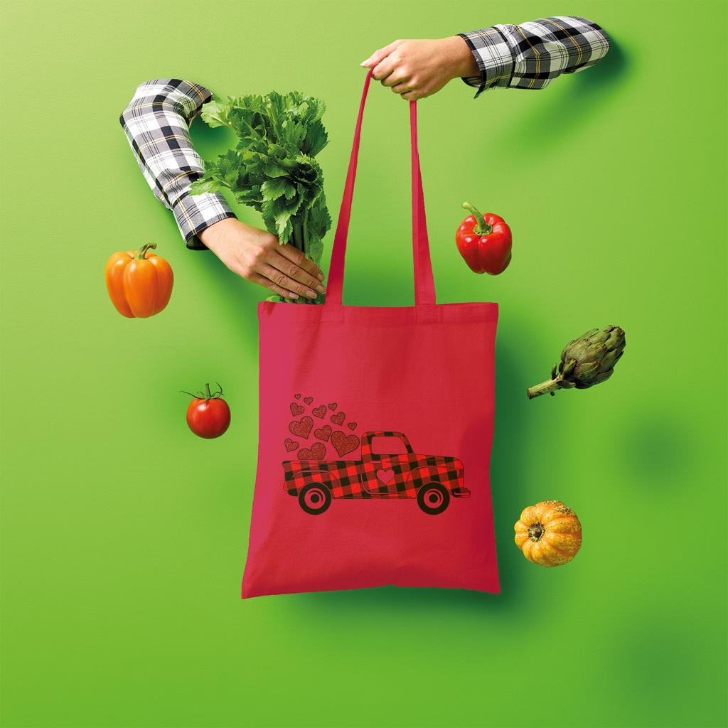 Love Truck Shopper Tote Bag - DirectlyPersonalised