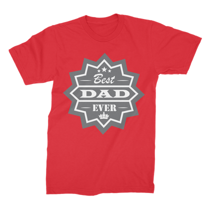 Best Dad Ever Premium Jersey Men's T-Shirt - DirectlyPersonalised