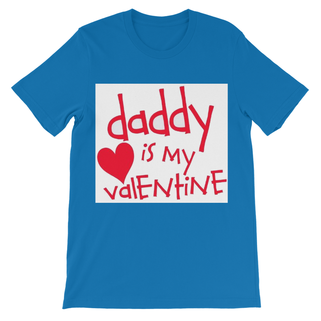 Daddy's my Valentine Premium Kids T-Shirt - DirectlyPersonalised