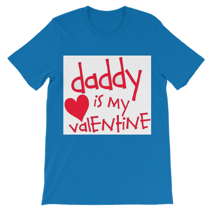 Daddy's my Valentine Premium Kids T-Shirt - DirectlyPersonalised