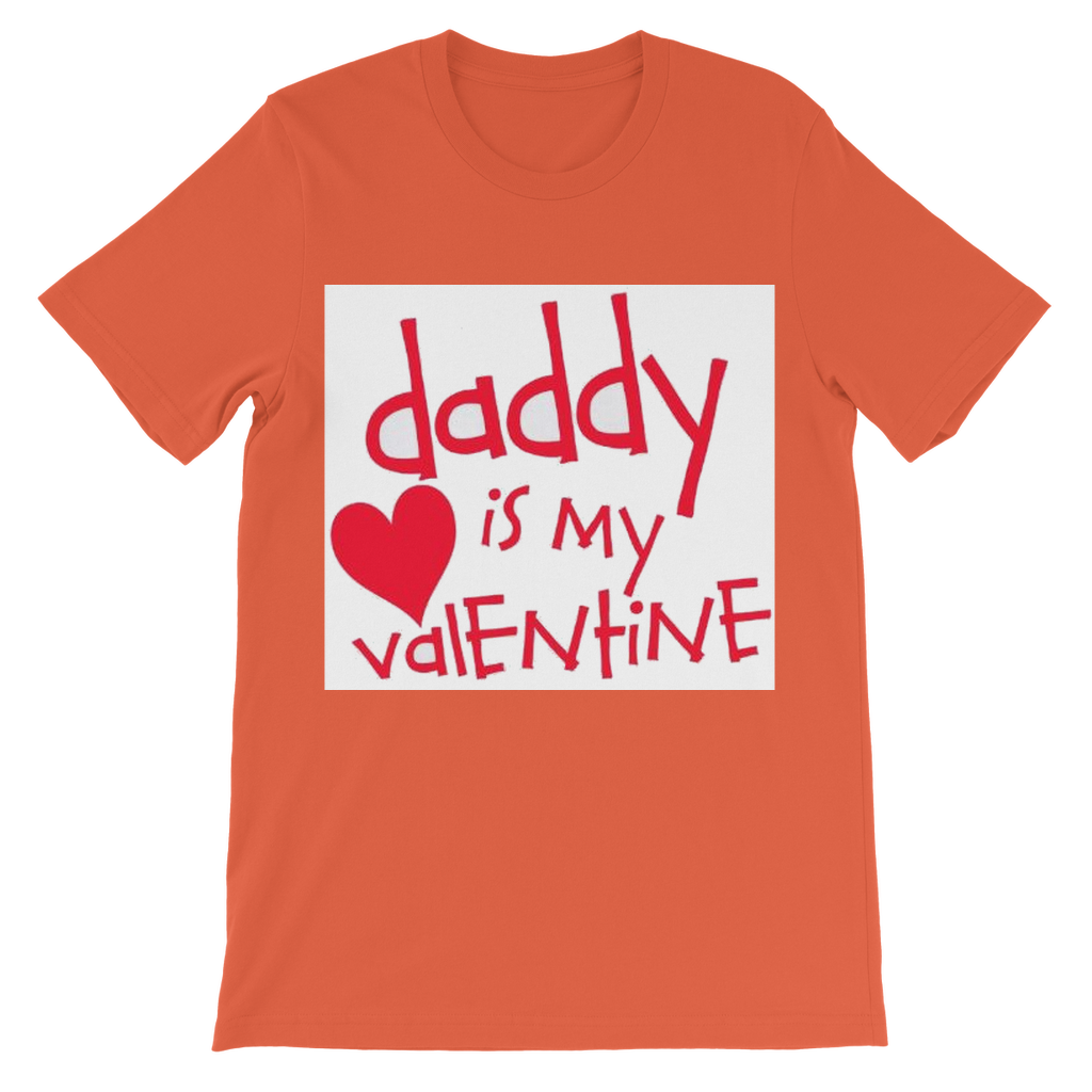 Daddy's my Valentine Classic Kids T-Shirt - DirectlyPersonalised