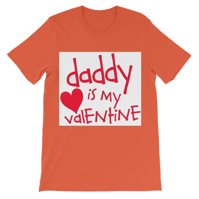 Daddy's my Valentine Classic Kids T-Shirt