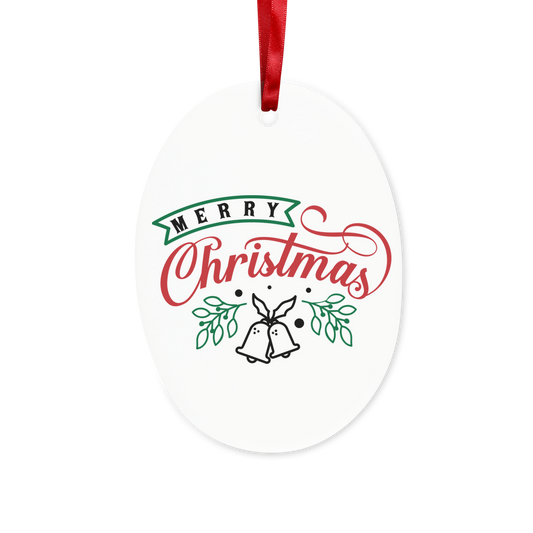 Merry Christmas Ceramic Hanging Ornament