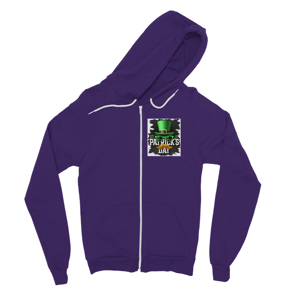 St Patricks Day Classic Adult Zip Hoodie - DirectlyPersonalised