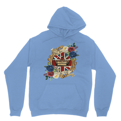 GOD SAVE THE KING Classic Adult Hoodie - DirectlyPersonalised