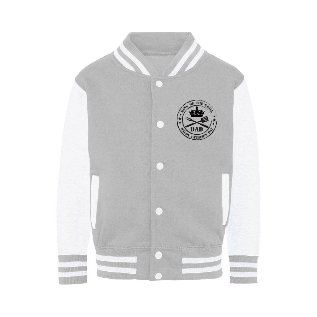 King of the Grill Varsity Jacket - DirectlyPersonalised