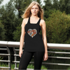 RIB CAGE Women's Loose Racerback Tank Top