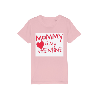 Mummys Valentine Organic Jersey Kids T-Shirt - DirectlyPersonalised