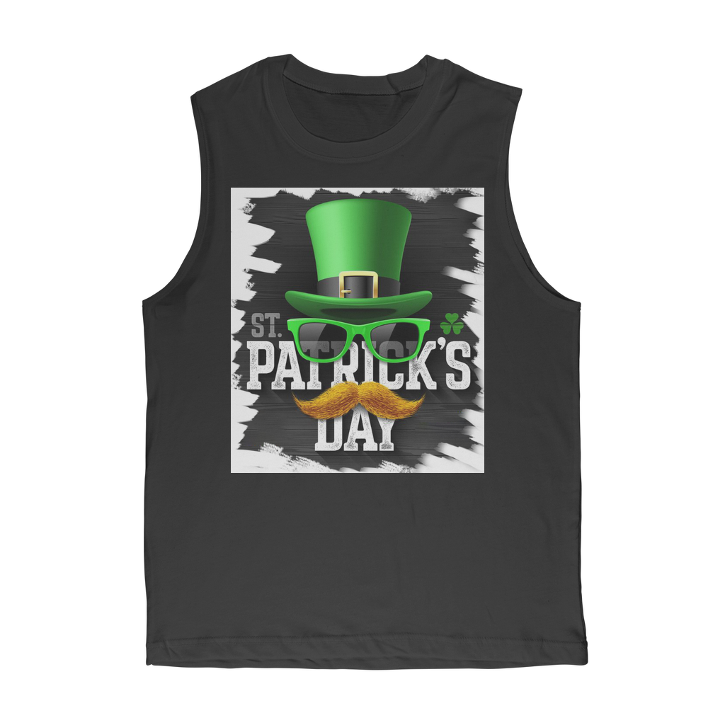St Patricks Day Classic Adult Muscle Top - DirectlyPersonalised