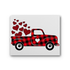 Love Truck Premium Stretched Canvas