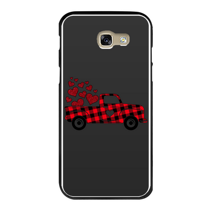 Love Truck Back Printed Black Hard Phone Case - DirectlyPersonalised