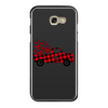 Love Truck Back Printed Black Hard Phone Case