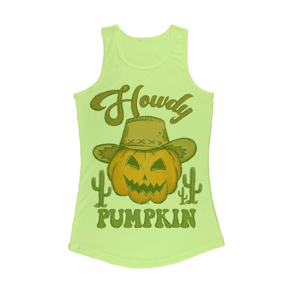 HOWDY PUMPKIN Women Performance Tank Top - DirectlyPersonalised