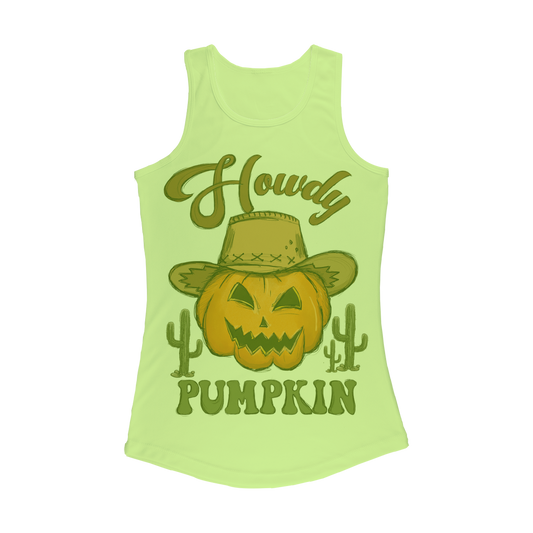 HOWDY PUMPKIN Women Performance Tank Top - DirectlyPersonalised