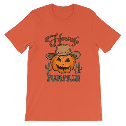 HOWDY PUMPKIN Classic Kids T-Shirt - DirectlyPersonalised