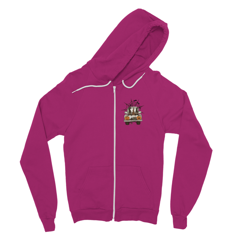 LETS GET SPOOKY Classic Adult Zip Hoodie - DirectlyPersonalised