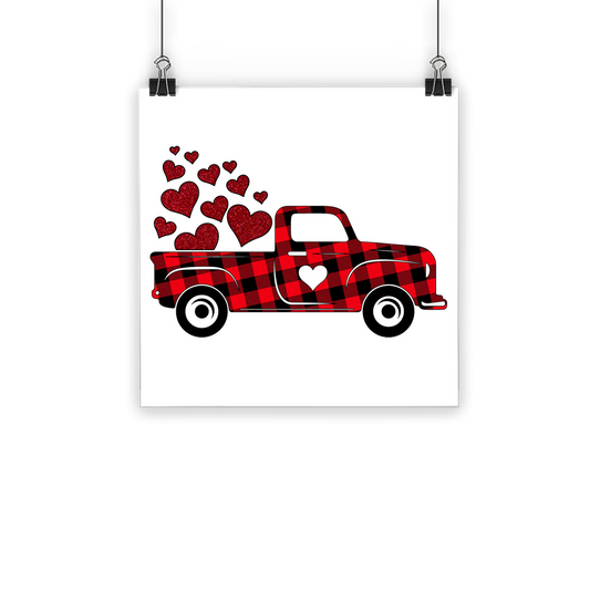 Love Truck Classic Poster - DirectlyPersonalised