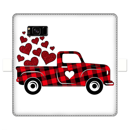Love Truck Fully Printed Wallet Cases - DirectlyPersonalised