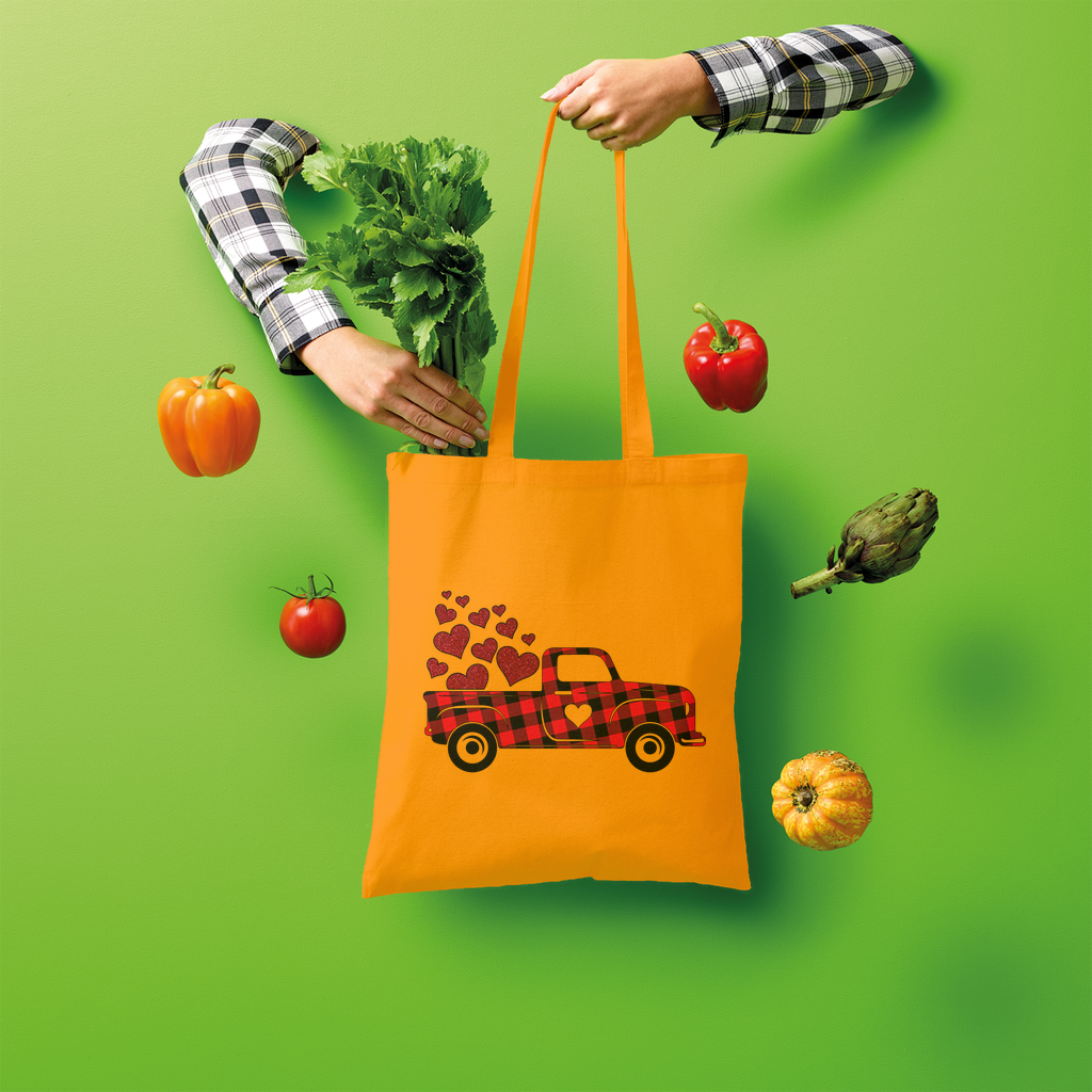 Love Truck Shopper Tote Bag - DirectlyPersonalised