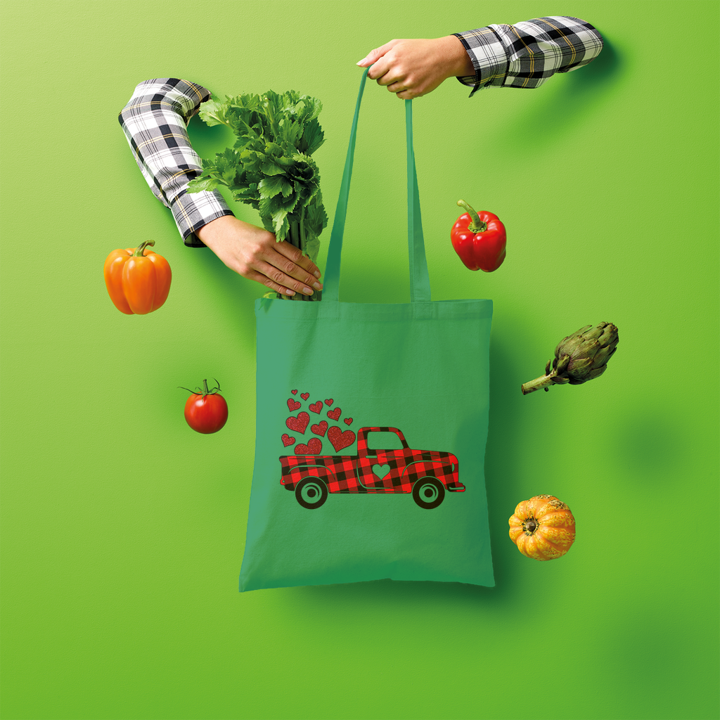 Love Truck Shopper Tote Bag - DirectlyPersonalised