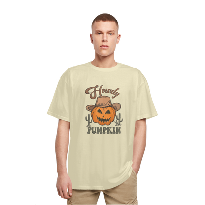 HOWDY PUMPKIN Heavy Oversized T-Shirt - DirectlyPersonalised