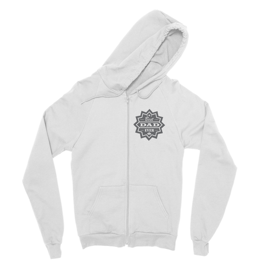 Best Dad Ever Classic Adult Zip Hoodie - DirectlyPersonalised