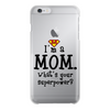 Mothers day Back Printed Transparent Hard Phone Case