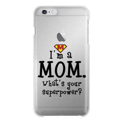 Mothers day Back Printed Transparent Hard Phone Case