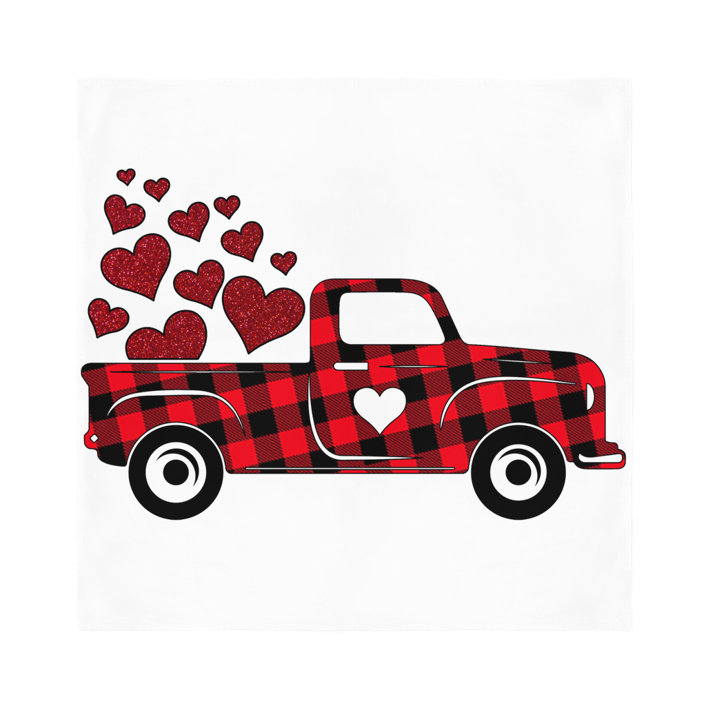 Love Truck Sublimation Bandana - DirectlyPersonalised