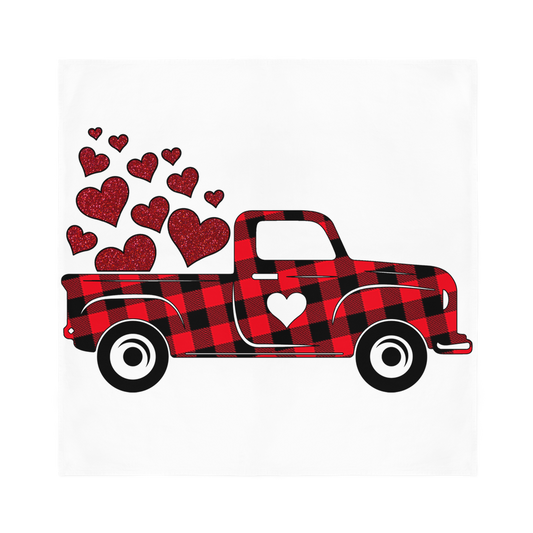 Love Truck Sublimation Bandana - DirectlyPersonalised
