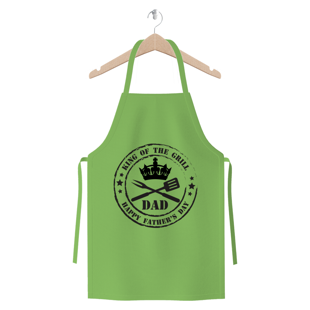 King of the Grill Premium Jersey Apron - DirectlyPersonalised