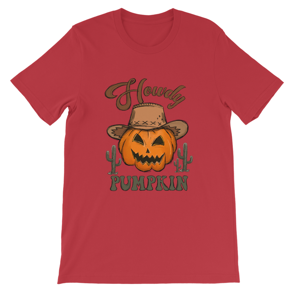 HOWDY PUMPKIN Classic Kids T-Shirt - DirectlyPersonalised