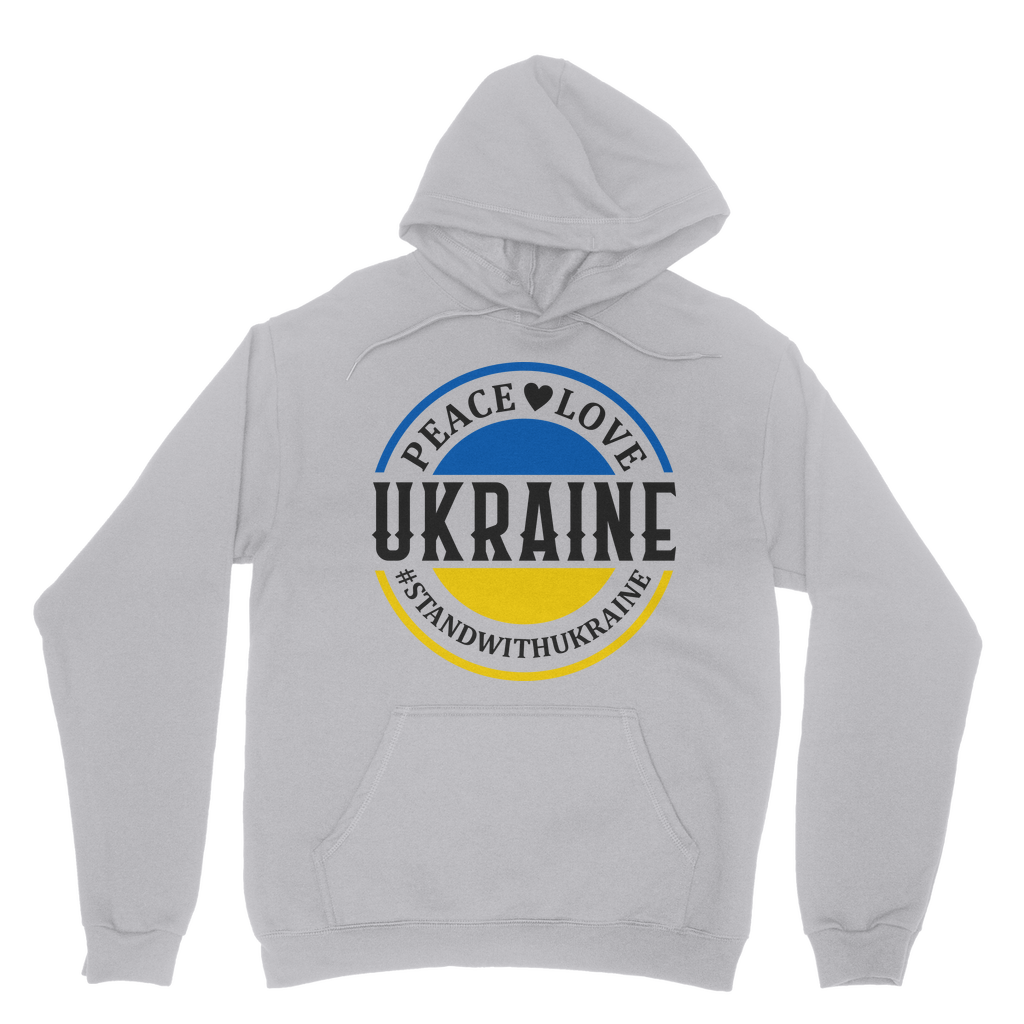 STAND WITH UKRAINE Classic Adult Hoodie - DirectlyPersonalised