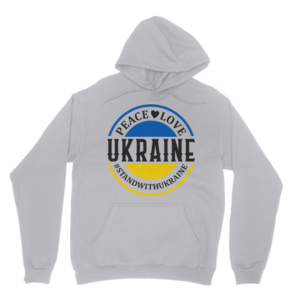 STAND WITH UKRAINE Classic Adult Hoodie - DirectlyPersonalised