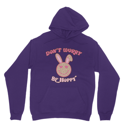 Don't worry be 'happy' Classic Adult Hoodie - DirectlyPersonalised