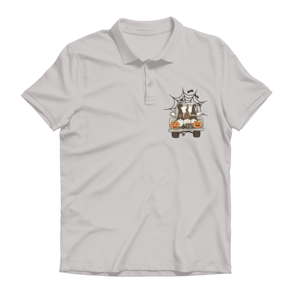 LETS GET SPOOKY Premium Adult Polo Shirt - DirectlyPersonalised